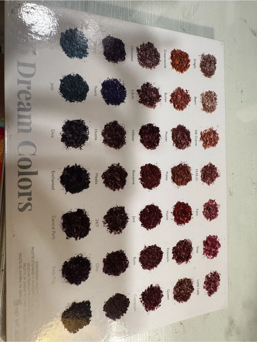 Morphe Multicolor Eyeshadow Palette - Neutrals, Warm Browns & Jewel Tones
